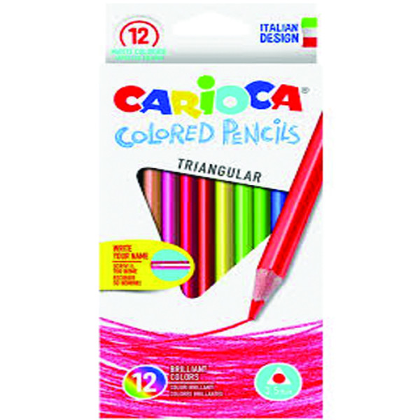 الوان Carioca خشب 12 لون ترابلس رقم 42515